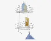 Hjørnehylde H.43 cm