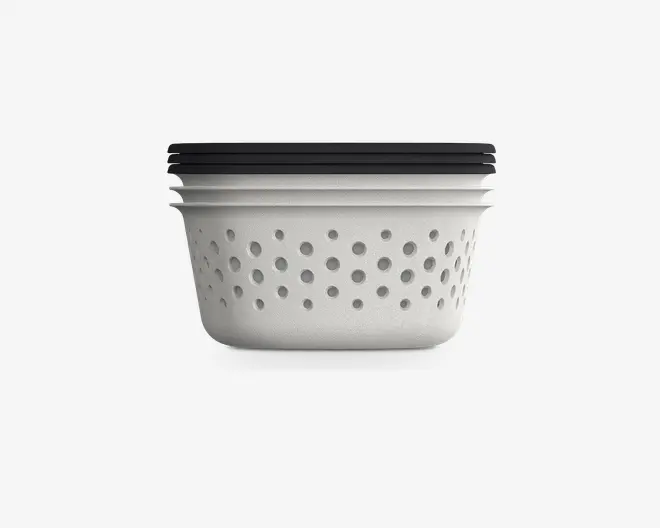 Kurv basket hvid 0,8 L 