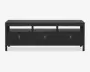 Tv-bord Madrid sort m/3 skuffer