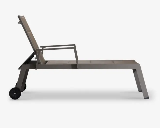 Solvogn m/hjul champagne