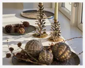 Fad deko struktur guld Ø.30 cm 