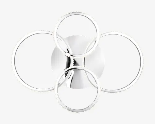 Loftlampe Cires krom B.65,5 cm