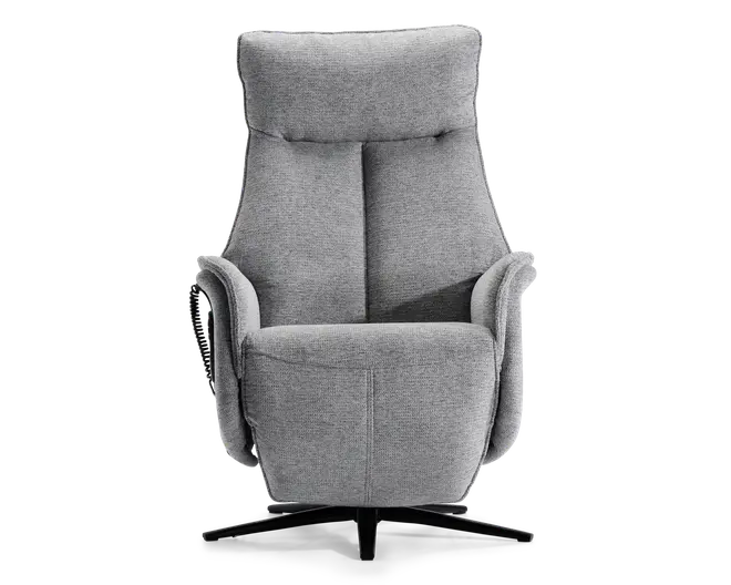 Stol m/indbygget skammel og løftefunktion