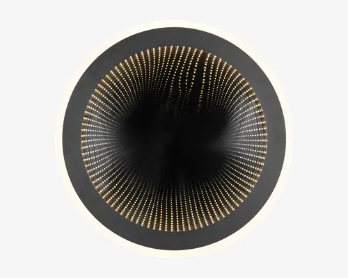 Loftlampe Glace sort Ø.38 cm