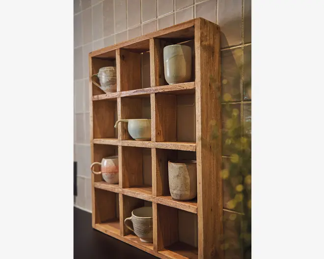 Kopreol træ 44x9x58 cm 