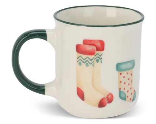 Julekop porcelæn sæt 4 stk.