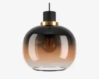 Pendel Oilella amber/klar Ø.19 cm 