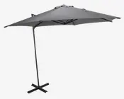 Hængeparasol grå 270 cm