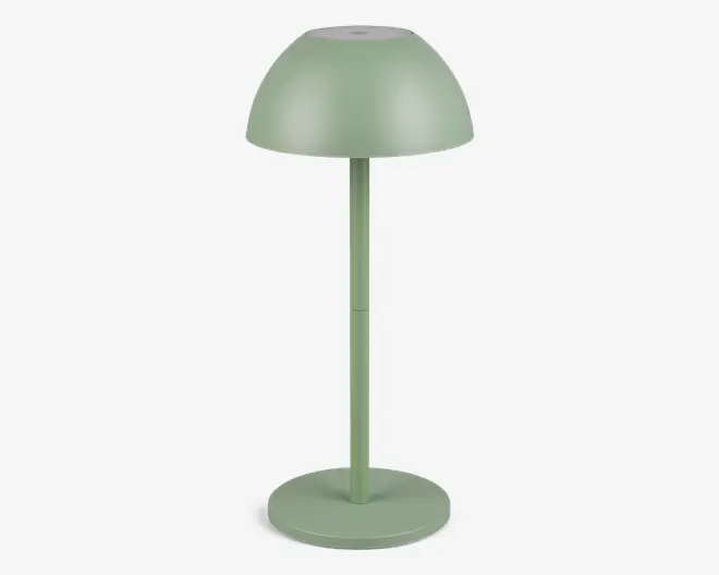 Bordlampe Ricardo pistacie grøn H.30 cm