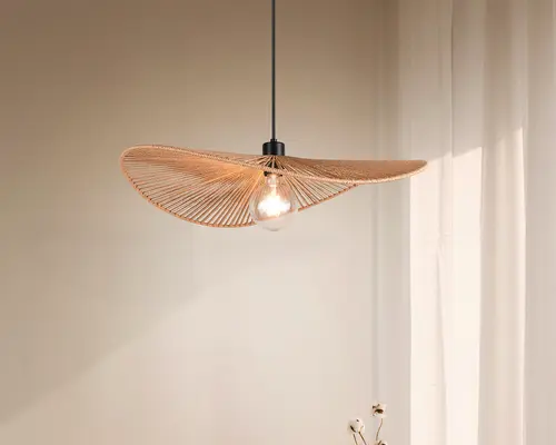 Pendel Laurin natur E27 Ø.58 cm