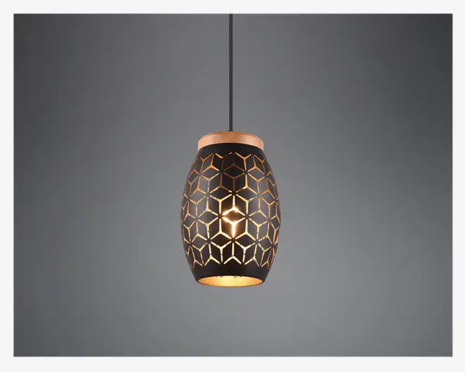 Pendel Bidar Sort Ø.15 cm