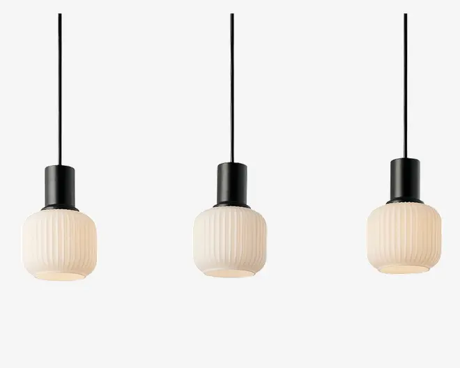 Pendel Milford Mini 3xE14 Sort 