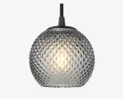 Pendel NOBB mini røgfarvet Ø.12 cm