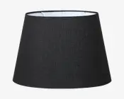 Skærm Oval Sort Ø.35 cm