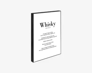 Klods Whisky 15x21 cm