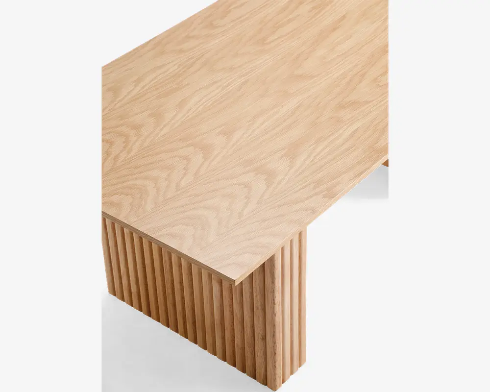 Sofabord natur eg 60x120 cm