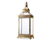 Lanterne large guld 30x20x76 cm 