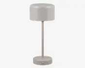 Bordlampe Jeff grå H.30 cm