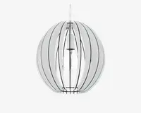 Pendel Cossano hvid Ø.30 cm