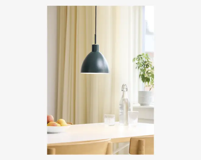 Loftlampe Rock grøn Ø.20 cm