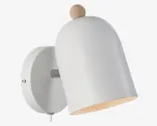 Væglampe Gaston hvid