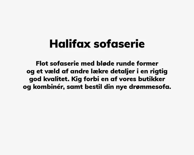 Sofa Halifax 2 Pers. Stofgr. 1