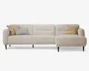 Sofa Halifax Chaiselong Højrevendt Stofgr. 1