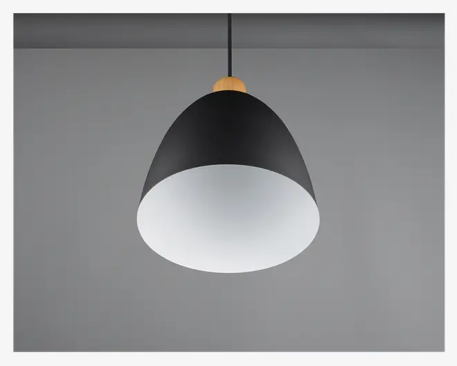 Loftlampe Jagger Sort Ø.25 cm 