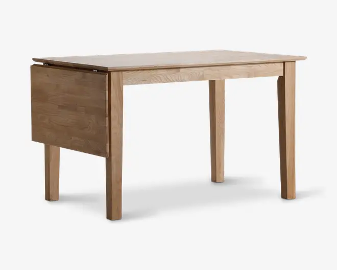 Spisebord med Klap B.80 x L.120 cm