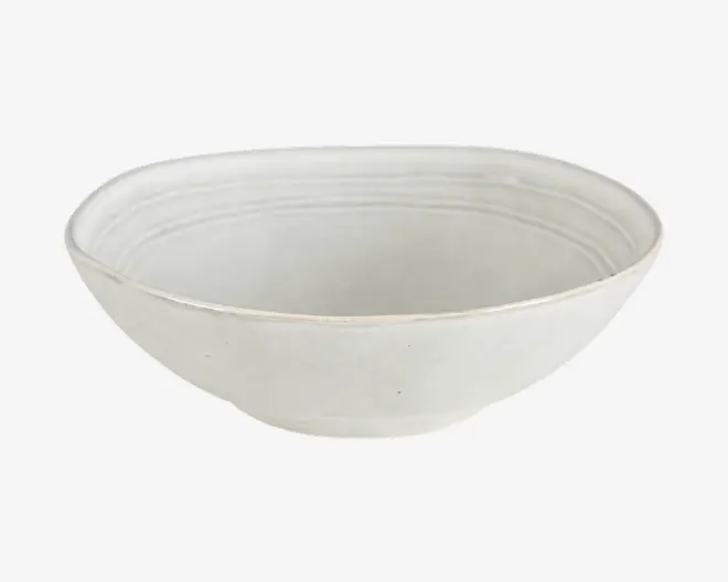 Tallerken Dyb Blank Stone Ø.19,8 cm