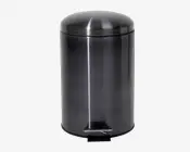 Pedalspand grå soft close 5L