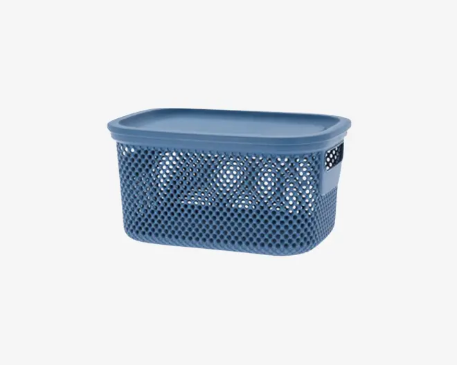 Opbevaringsboks Med Låg Ass H.12 cm