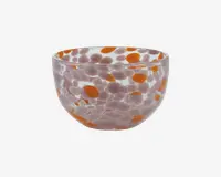 Skål Dots Pink/Orange Ø.11,5 cm 