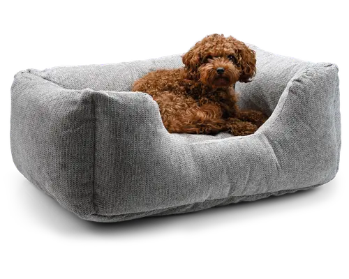 Hundekurv/sofa lys brun