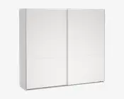 Garderobeskab Case hvid B. 244 x H. 221 cm