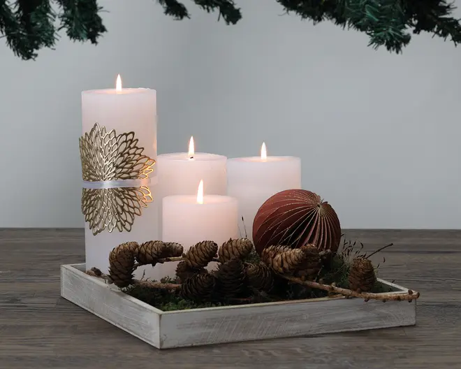 Bordskåner Stjerne Guld Ø.10 cm 