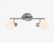 Vægspot Tiara Satin/Hvid