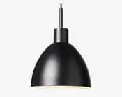 Loftlampe Rock sort Ø.20 cm