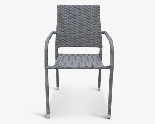 Havestol grå mix polyrattan