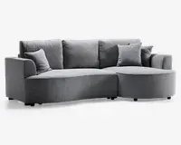 Sovesofa med chaiselong højrevendt