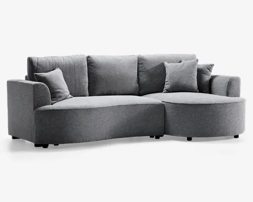 Sovesofa med chaiselong højrevendt