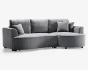 Sovesofa med chaiselong højrevendt