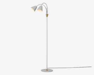 Gulvlampe Hygge grå H. 135 cm