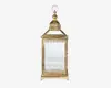 Lanterne large guld 30x20x76 cm 