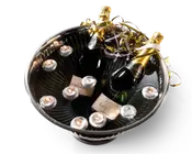 Flydelys sæt grå 10 stk. 