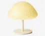 Bordlampe Mini Mus creme H.17 cm 