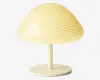 Bordlampe Mini Mus creme H.17 cm 