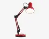 Arkitektlampe Alba rød H.53 cm 