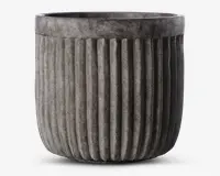 Urtepotteskjuler House antik grå H.19 cm