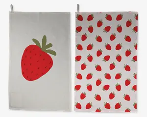 Viskestykke jordbær 2 stk.